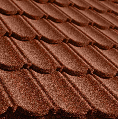 Roofing System-Stone coated steel roofing tile