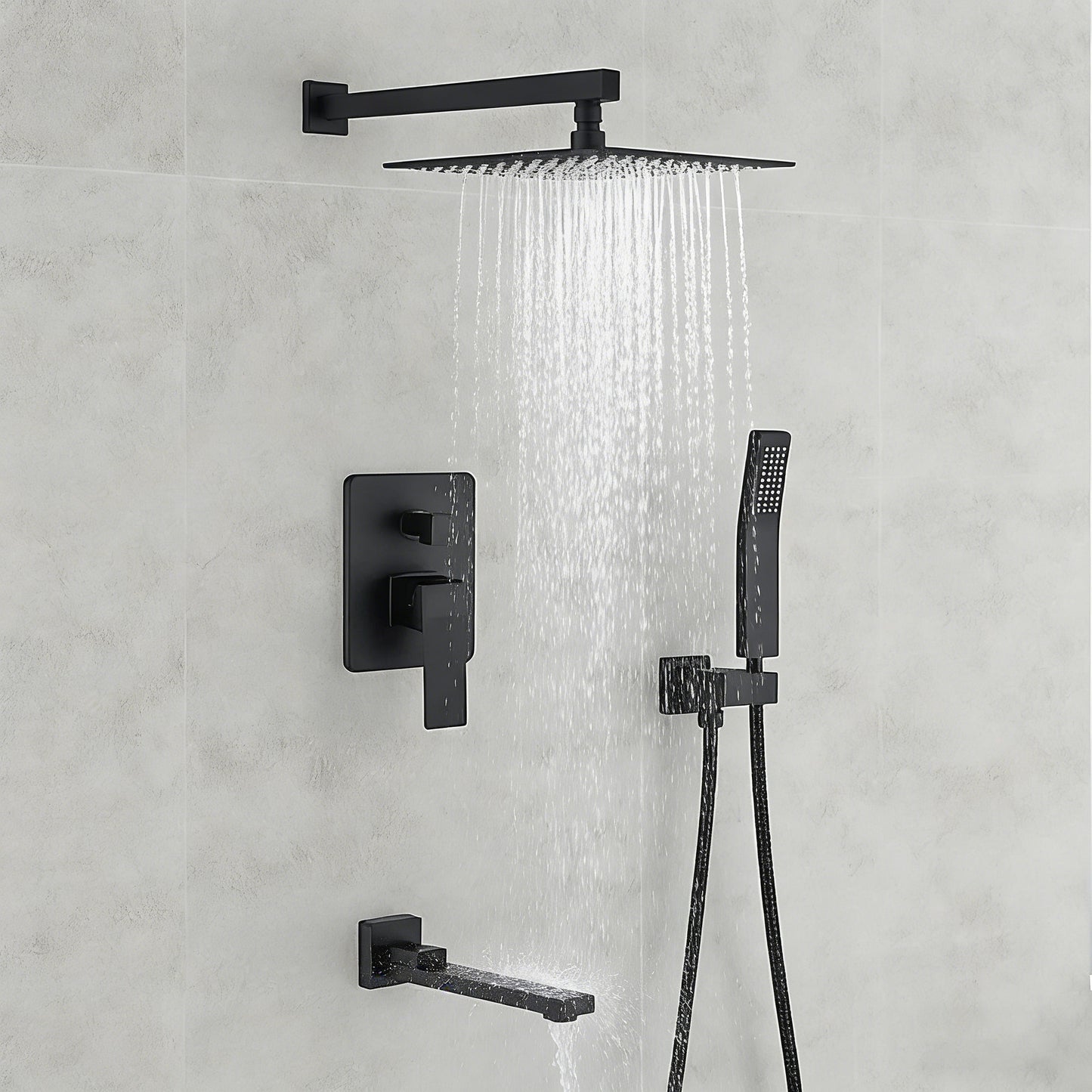 Bathroom-shower faucet US(Concealed)